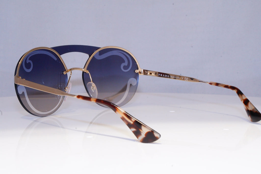 PRADA Womens Baroque Swirl Boxed Designer Sunglasses Shield SPR 65T ZVN0D0 19924