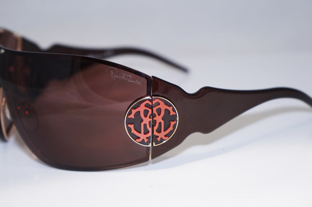 ROBERTO CAVALLI Womens Designer Sunglasses Burgundy Shield AUGIA 250S 772 16483