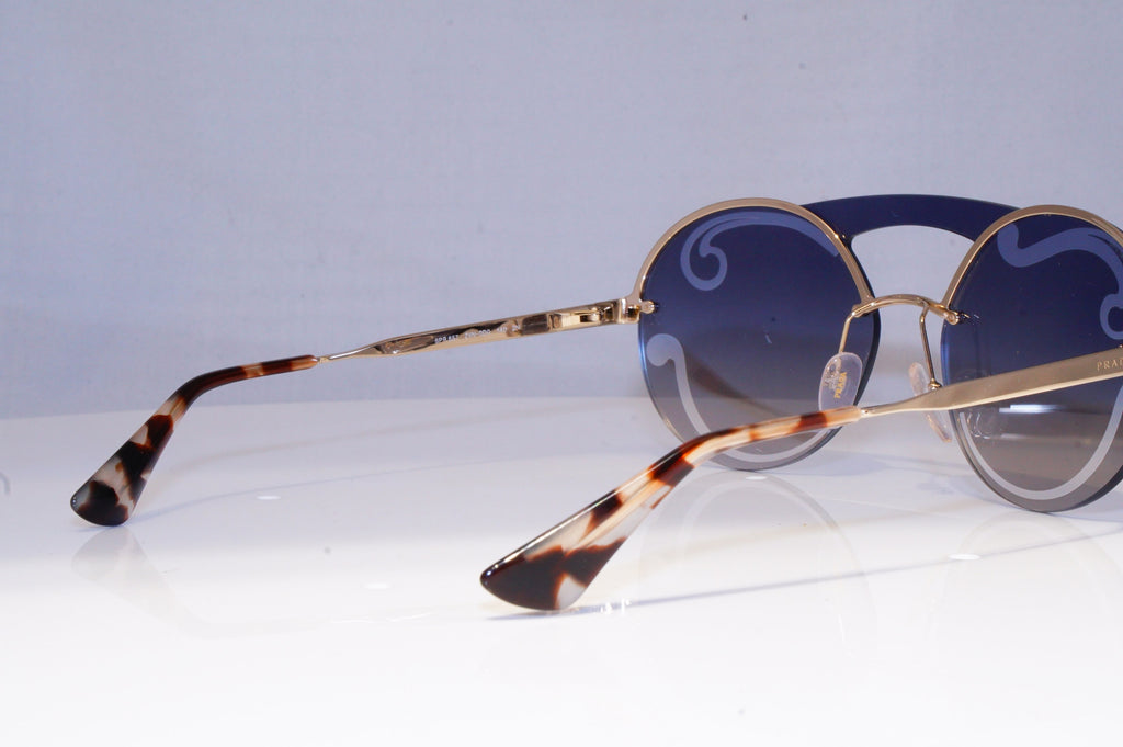 PRADA Womens Baroque Swirl Boxed Designer Sunglasses Shield SPR 65T ZVN0D0 19924