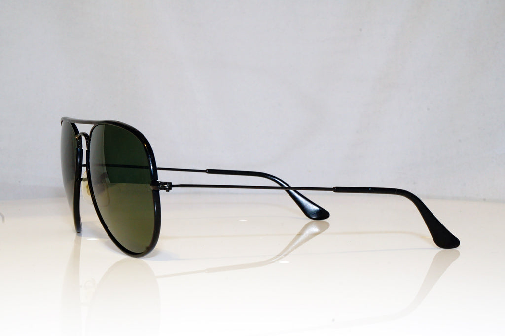 RAY-BAN Mens Polarized Designer Sunglasses Black Aviator RB 3025 002/58 15005