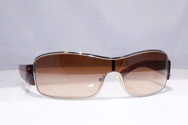 PRADA Mens Designer Sunglasses Brown Shield SPS 52E 5AV-6S1 18751