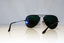 RAY-BAN Mens Polarized Designer Sunglasses Black Aviator RB 3025 002/58 15005