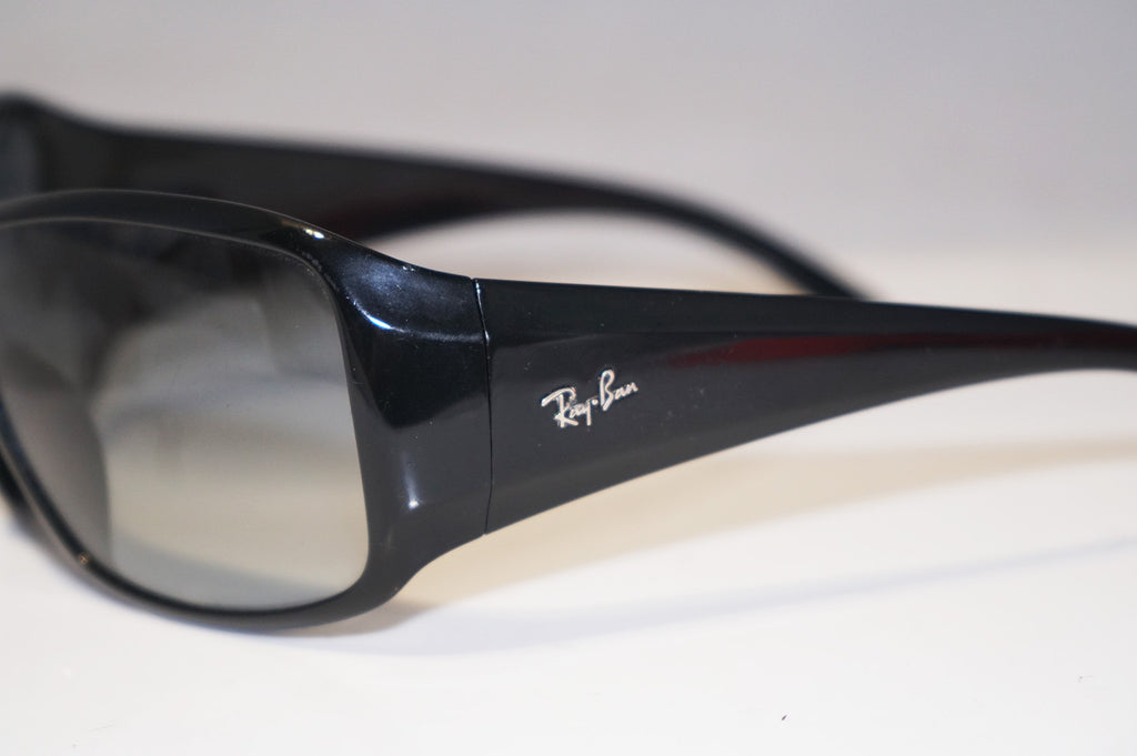 RAY-BAN Womens Designer Sunglasses Black Shield RB 4087 601/8G 15646