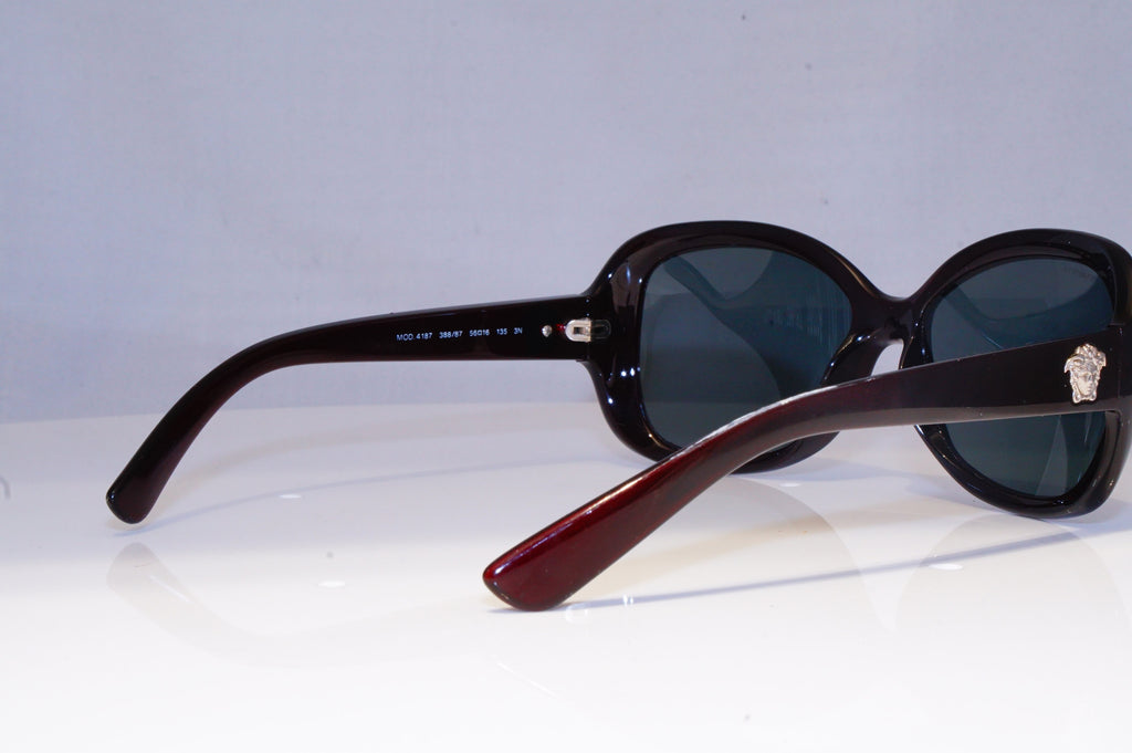 VERSACE Womens Designer Sunglasses Burgundy Butterfly MEDUSA 4187 388/87 19923