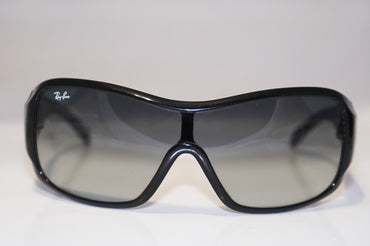 RAY-BAN Womens Designer Sunglasses Black Shield RB 4087 601/8G 15646