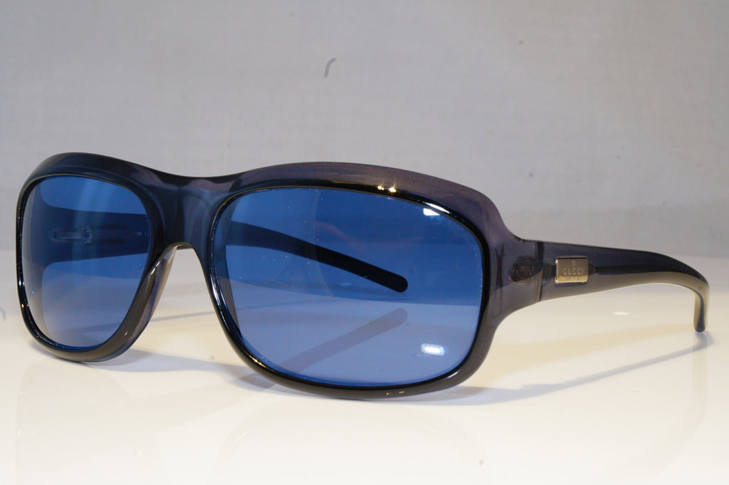 GUCCI Mens Vintage 1990 Designer Sunglasses Blue Rectangle GG 1449 3H4 20594