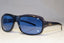 GUCCI Mens Vintage 1990 Designer Sunglasses Blue Rectangle GG 1449 3H4 20594