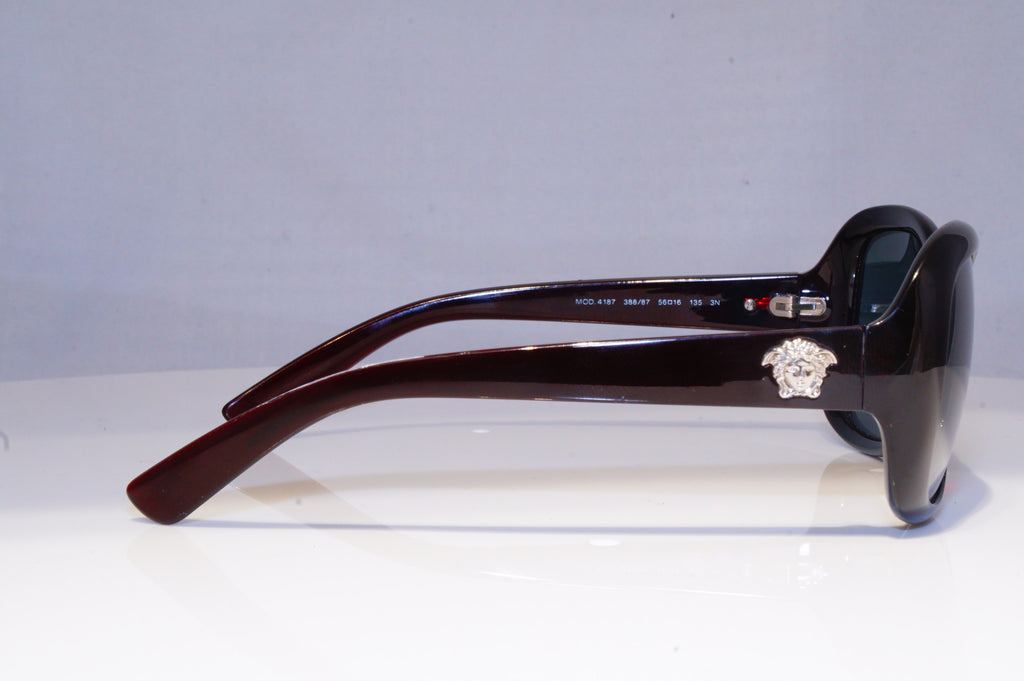 VERSACE Womens Designer Sunglasses Burgundy Butterfly MEDUSA 4187 388/87 19923