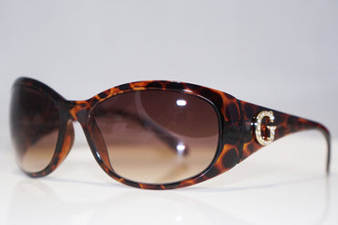 GUESS Womens Designer Crystal Sunglasses Brown Butterfly GU 6389 TO-34 15514