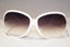 DOLCE & GABBANA Womens Designer Sunglasses White Oversized DG 6009 508/8G 15445