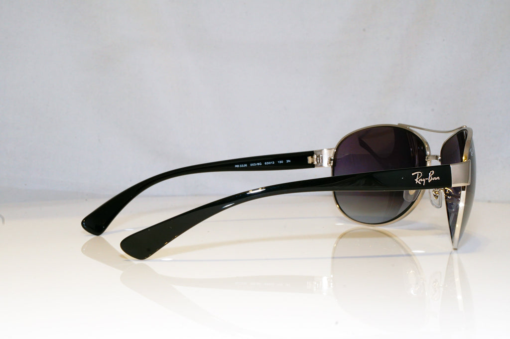 RAY-BAN Mens Designer Sunglasses Black Aviator RB 3386 003/8G 15105