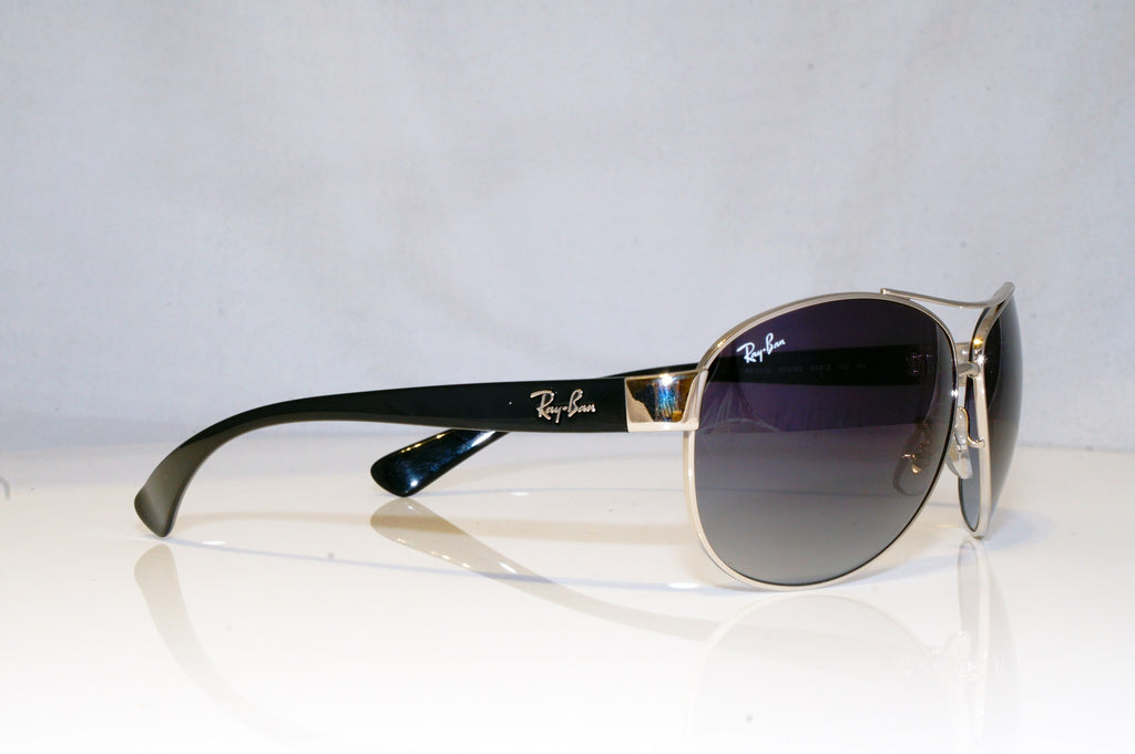 RAY-BAN Mens Designer Sunglasses Black Aviator RB 3386 003/8G 15105
