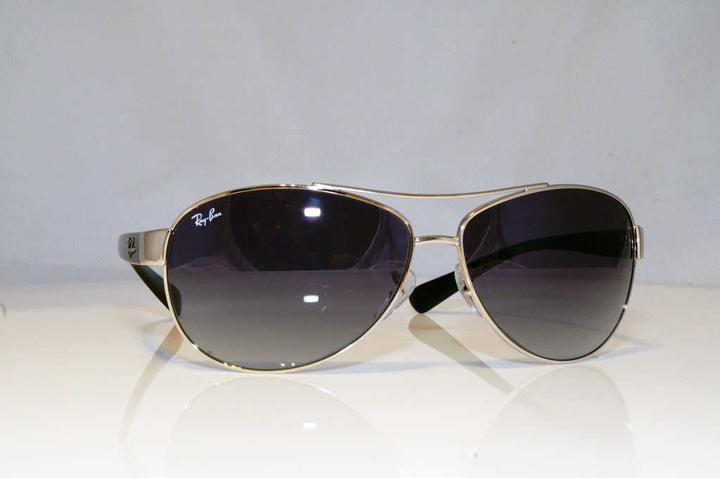 RAY-BAN Mens Designer Sunglasses Black Aviator RB 3386 003/8G 15105