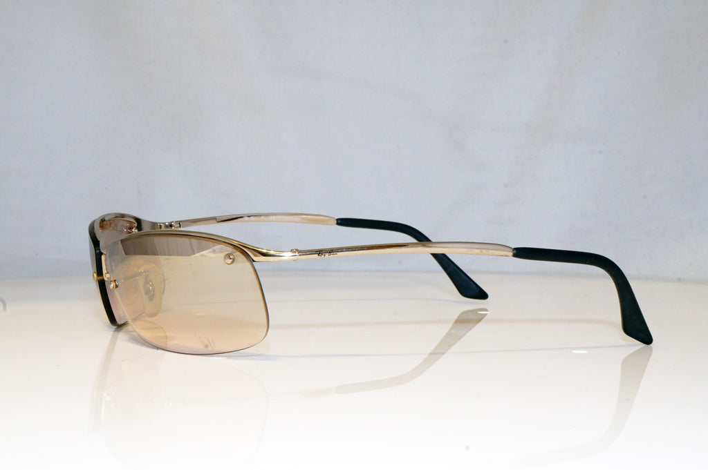 RAY-BAN Mens Designer Sunglasses Silver Wrap RB 3183 003/8Z 15198