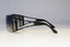 VERSACE Womens Diamante Designer Sunglasses Black Shield 2058 1009/8G 20583