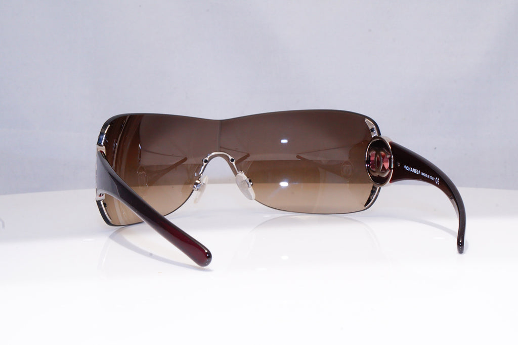 CHANEL Womens Designer Sunglasses Brown Shield 4145 344/13 17912