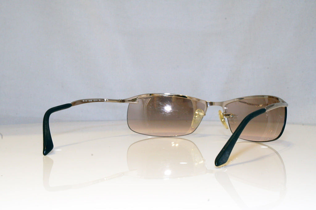 RAY-BAN Mens Designer Sunglasses Silver Wrap RB 3183 003/8Z 15198