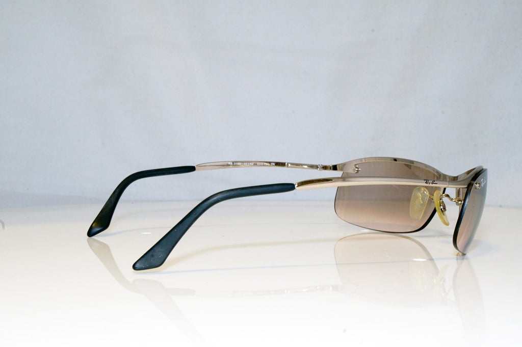 RAY-BAN Mens Designer Sunglasses Silver Wrap RB 3183 003/8Z 15198