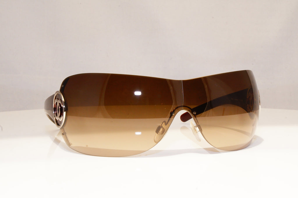 CHANEL Womens Designer Sunglasses Brown Shield 4145 344/13 17912