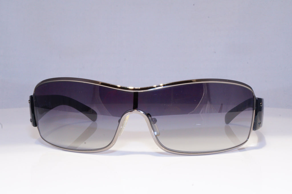 PRADA Mens Designer Sunglasses Black Shield SPS 52ES 5AV-5D1 19913