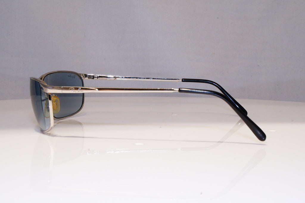 RAY-BAN Mens Vintage 1990 Sunglasses Silver Rectangle RB 2132 003/46 22212