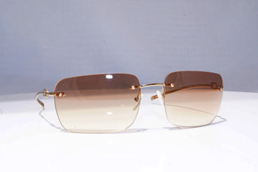 GUCCI Mens Womens Designer Sunglasses Gold Rectangle GG 1780 577 18896