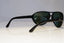 RAY-BAN Mens Vintage 1990 Designer Sunglasses Black Pilot RB 4090 601 20573