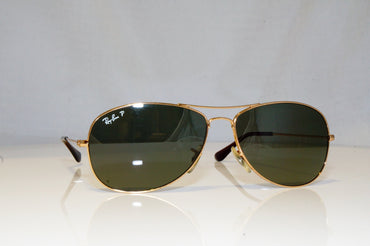 RAY-BAN Mens Polarized Designer Sunglasses Grey COCKPIT RB 3362 001/58 17754