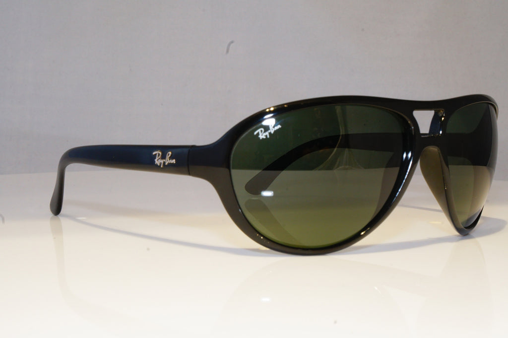 RAY-BAN Mens Vintage 1990 Designer Sunglasses Black Pilot RB 4090 601 20573