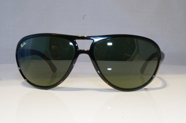 RAY-BAN Mens Vintage 1990 Designer Sunglasses Black Pilot RB 4090 601 20573