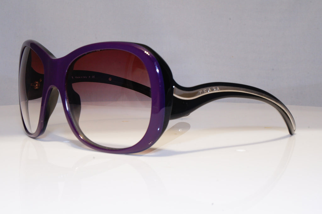 PRADA Womens Oversized Designer Sunglasses Purple Square SPR 09L 7ZK-4V1 22199