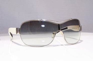 PRADA Mens Womens Unisex Designer Sunglasses White Shield SPS 52H 4AO-501 18886