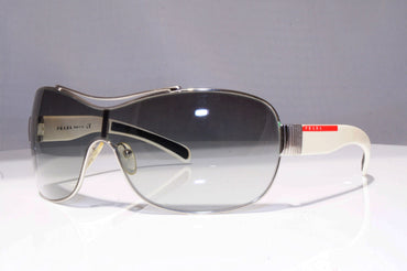 PRADA Mens Womens Unisex Designer Sunglasses White Shield SPS 52H 4AO-501 18886