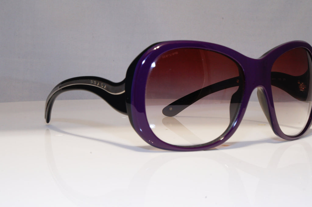 PRADA Womens Oversized Designer Sunglasses Purple Square SPR 09L 7ZK-4V1 22199