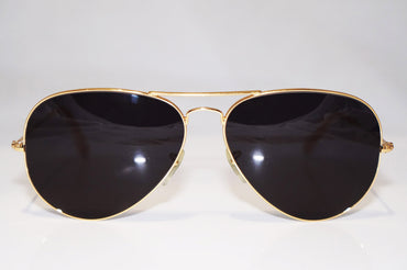 RAY-BAN Mens Designer Sunglasses Gold Aviator 62mm RB 3025 001/3F 15043