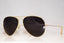 RAY-BAN Mens Designer Sunglasses Gold Aviator 62mm RB 3025 001/3F 15043