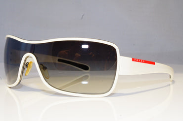 PRADA Mens Designer Sunglasses White Shield SPS 55G 4AO-5D1 20584