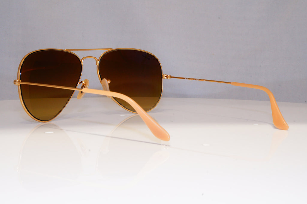 RAY-BAN Mens Womens Unisex Sunglasses Gold Pilot AVIATOR RB 3025 1125/85 22202
