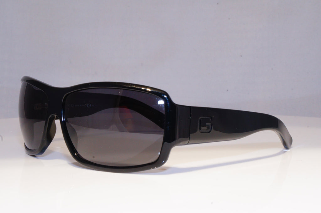 GUCCI Mens Vintage 1990 Designer Sunglasses Black Rectangle GG 1621 807BN 19915