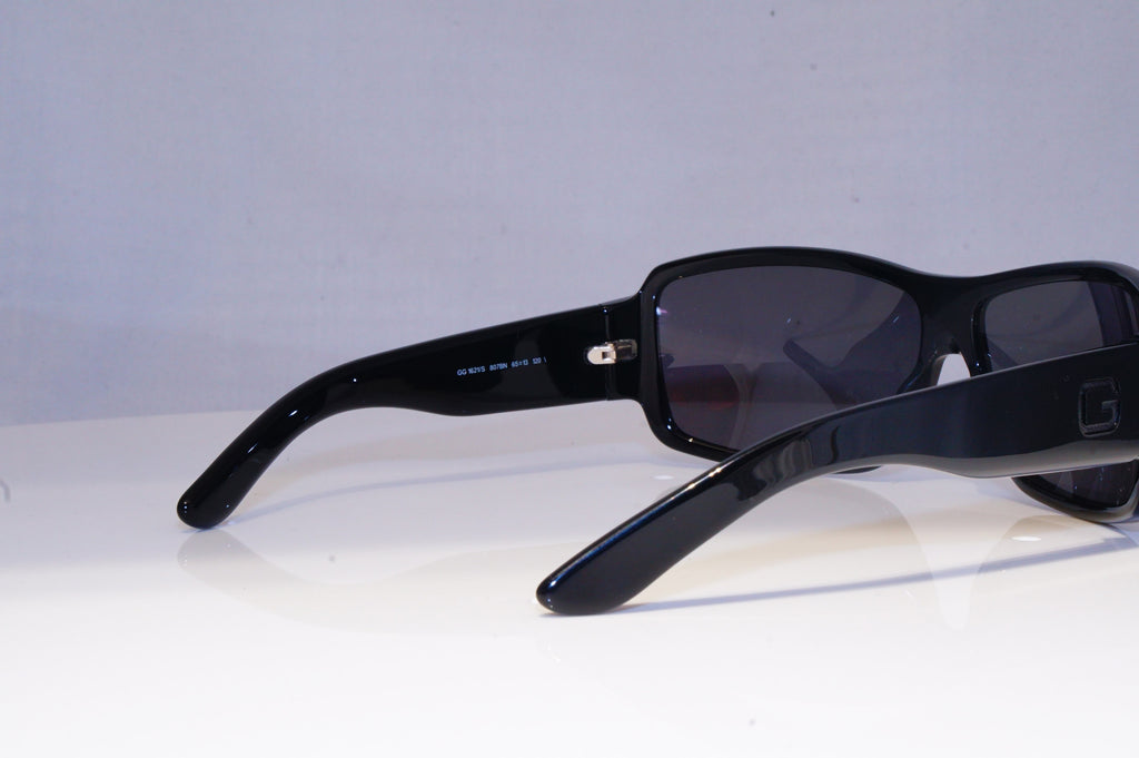 GUCCI Mens Vintage 1990 Designer Sunglasses Black Rectangle GG 1621 807BN 19915