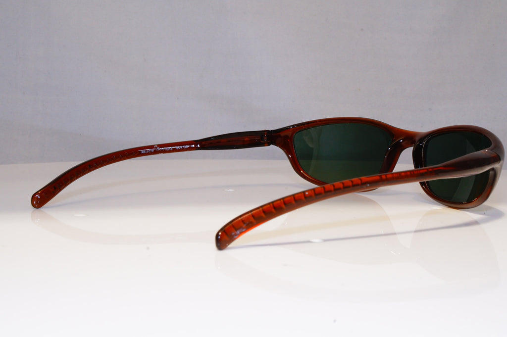 RAY-BAN Mens Mirror Vintage Sunglasses Brown Wrap CUTTERS RB 4028 604/39 22201