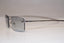 GUCCI 1990 Vintage Mens Designer Sunglasses Silver Rectangle GG 1715 6LB6R 15397