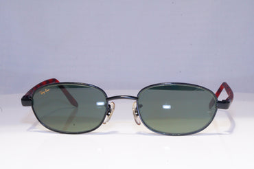 RAY-BAN Mens Vintage 1990 Designer Sunglasses Brown Oval W2960 BRN 19940