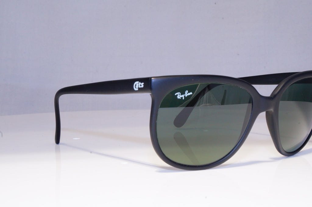 RAY-BAN Mens Womens Vintage Designer Sunglasses Black BAUSCH LOMB CATS BLK 19944