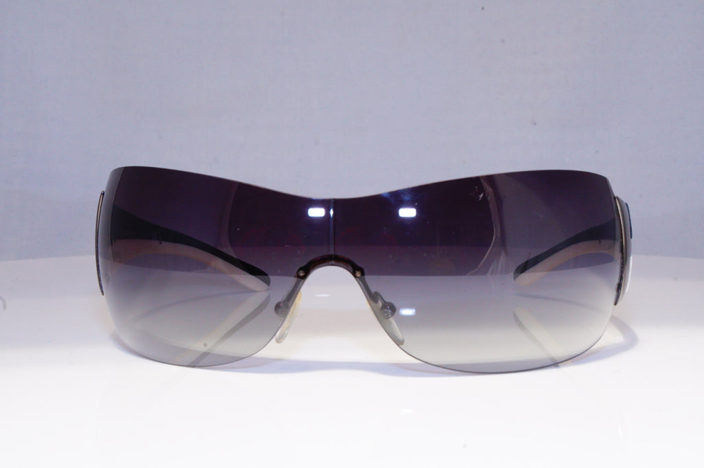 PRADA Mens Womens Designer Sunglasses Black Shield SPR 54G 761-5D1 19909