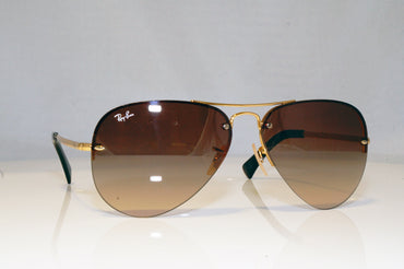 RAY-BAN Mens Designer Sunglasses Gold Aviator RB 3449 001/13 17748