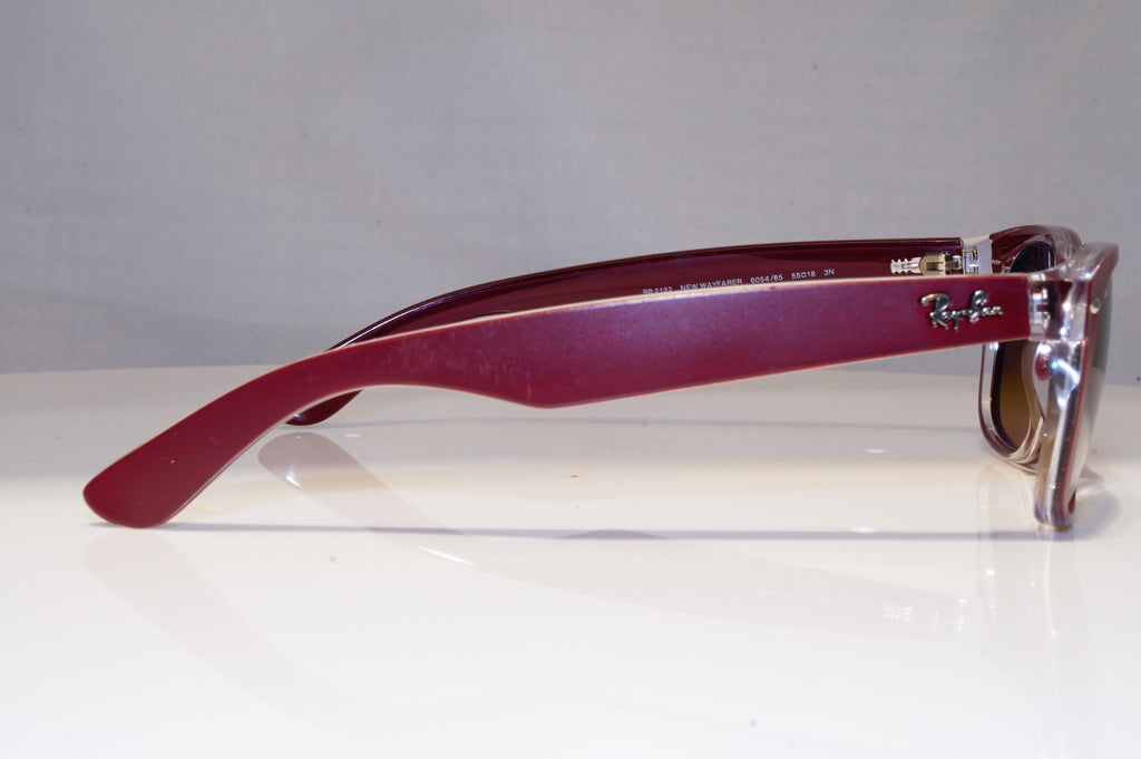 RAY-BAN Mens Womens Sunglasses Burgundy NEW WAYFARER RB 2132 6054/8G 22195
