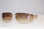 CAZAL Vintage Womens Designer Sunglasses Gold Rectangle MOD 9045 COL 003 15647