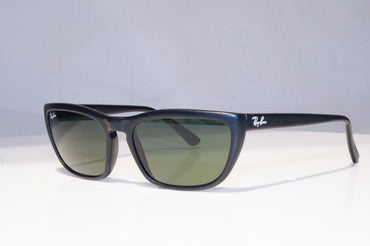 RAY-BAN Mens Vintage 1990 Designer Sunglasses Black Rectangle W2489 BLK 18892