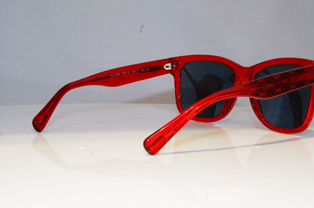 DOLCE & GABBANA Mens Designer Sunglasses Red MONOGRAM DG 4158 2661/87 20563